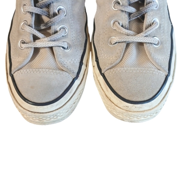 Converse Suede Chuck Taylor All Star High Top Sneakers Women's size 8.5-9 - Picture 4 of 12